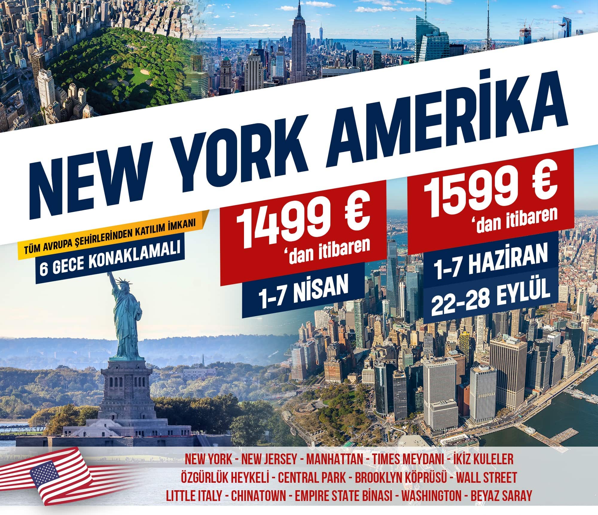 New York - Amerika Turu