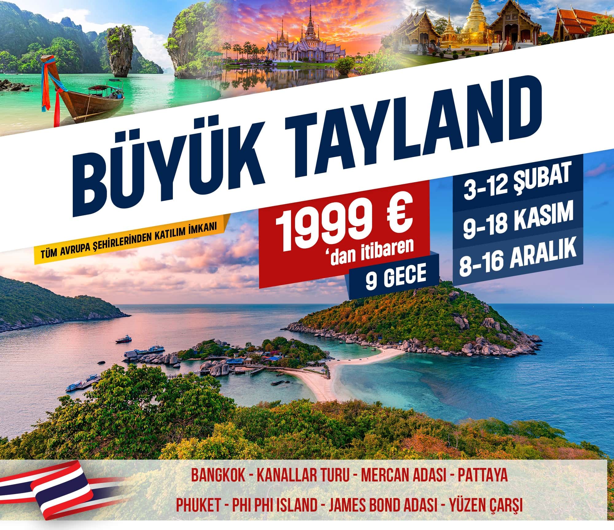 BÜYÜK TAYLAND TURU 2026