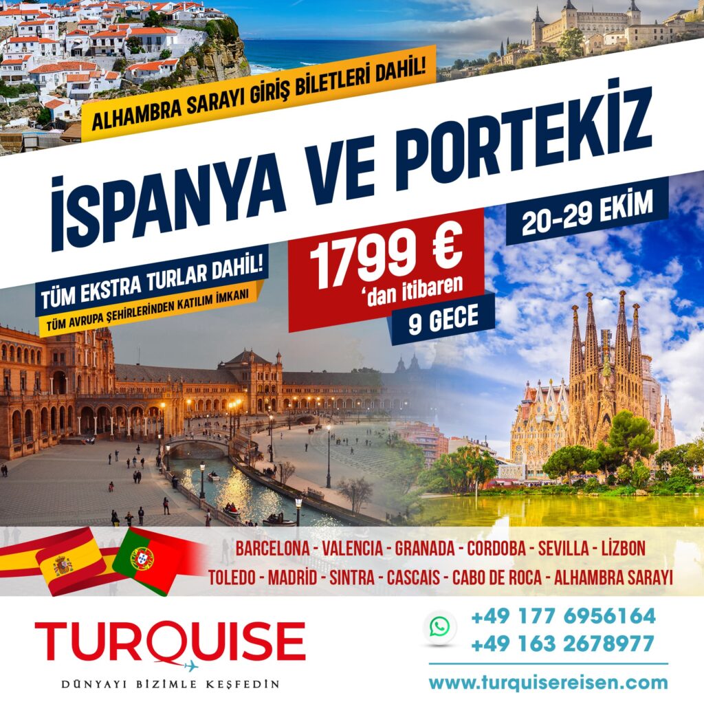 İspanya - Portekiz Turu 2026
