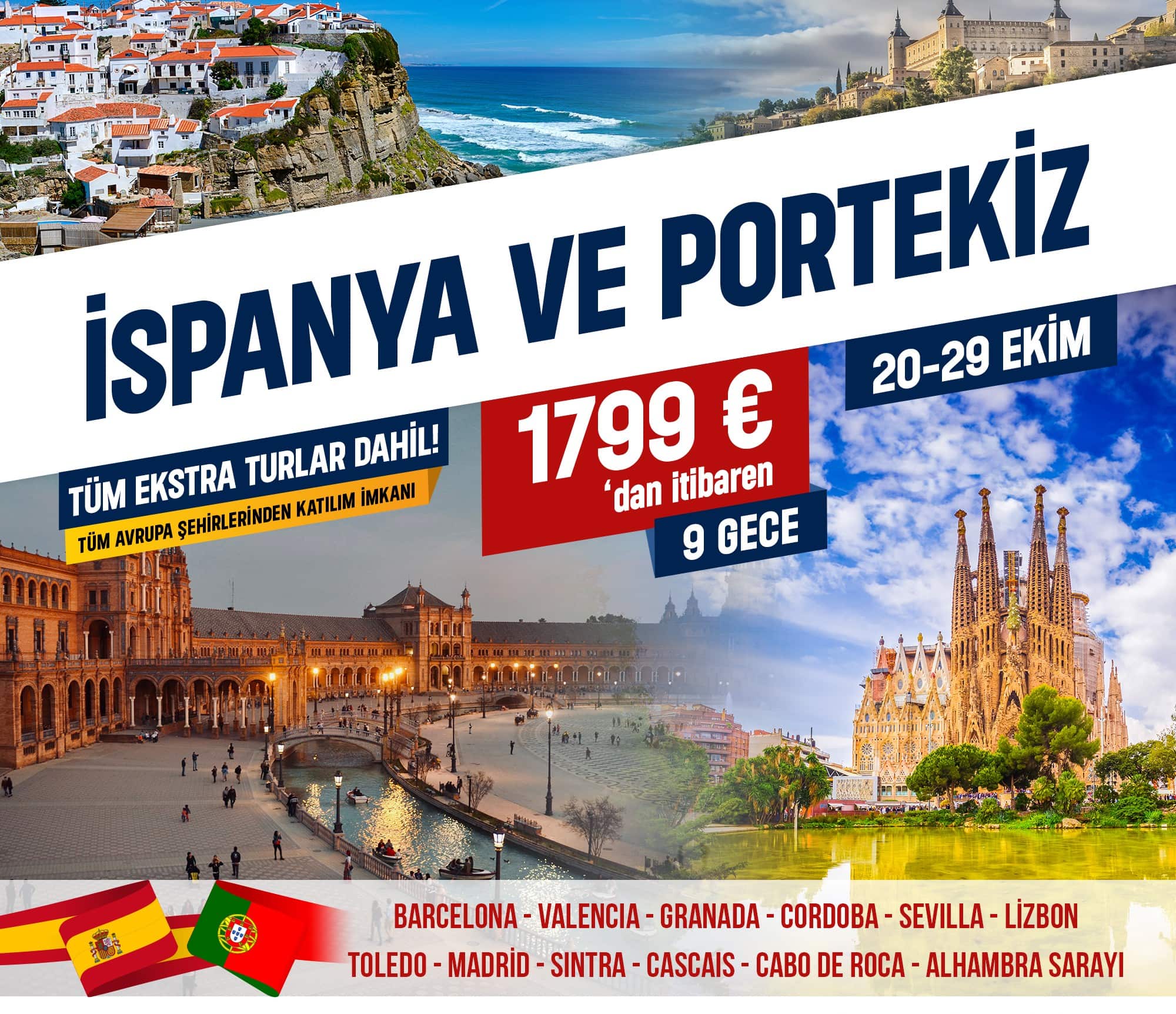 İspanya - Portekiz Turu 2026