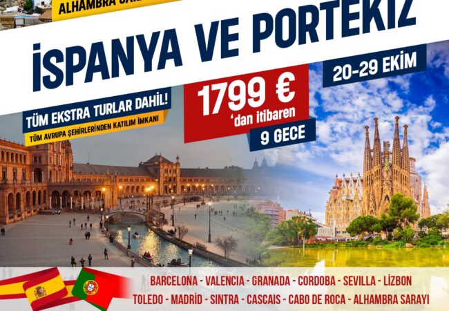 İspanya - Portekiz Turu 2026