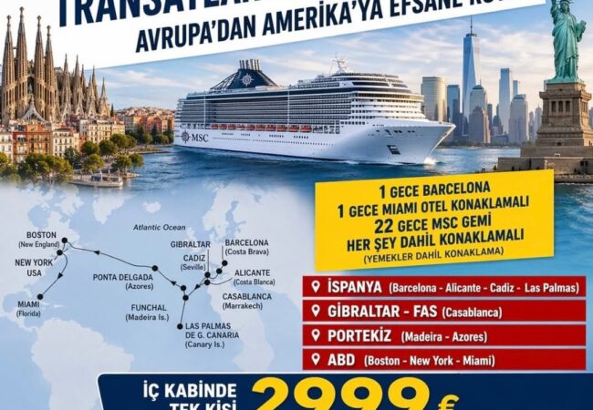 Transatlantik Gemi Turu